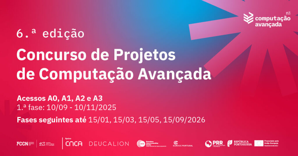 6.ª edição Concurso de Projetos de Computação Avançada